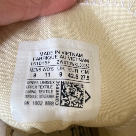 Converse Chuck Taylor All Star American Flag Memorial Day July 4 Patriotic - Picture 7 of 7